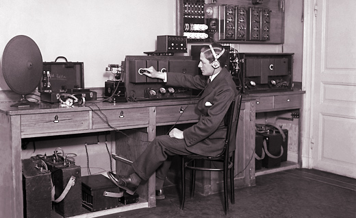 Radiotjänsts sändare vid Brunkebergstorg